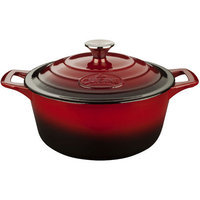 La Cuisine Pro Cast Iron Round Casserole Size: 7.2