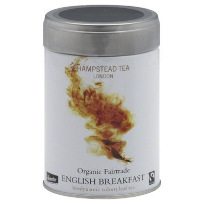 Hampstead Tea Organic Fair Trade Loose Tea English Breakfast - 3.53 oz