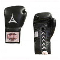Amber Sporting Goods ABG-3007-20-B Professional Laceup Gloves 20oz