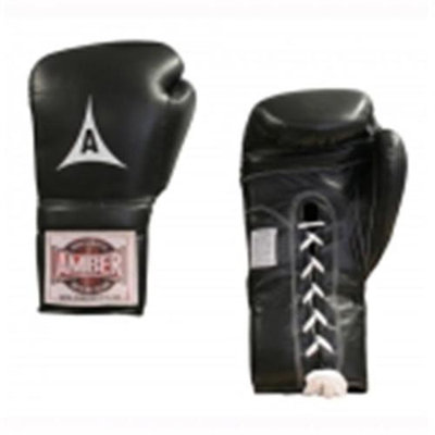 Amber Sporting Goods ABG-3007-20-B Professional Laceup Gloves 20oz