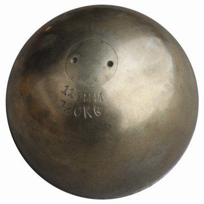 Amber Sporting Goods Brass Shotput Size: 16 lb / 110mm