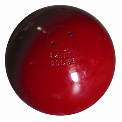 Amber Sporting Goods PTS-16125 Precision Turned Iron Shotput 16lb 125mm