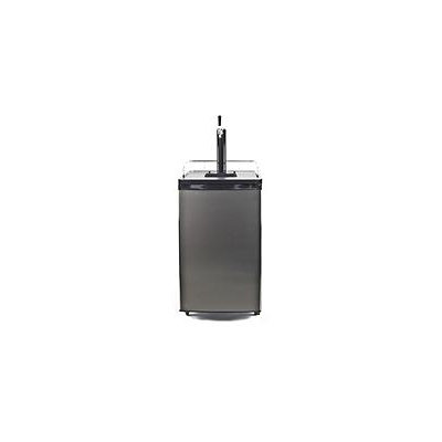 Equator Compact Refrigerators Equator - Midea 4.9 cu. ft. Beer Dispenser in Stainless Steel Black with SS trim BCR 1998-49 SS