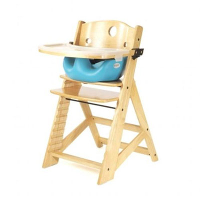 Keekaroo - Height Right High Chair Infant Insert & Tray - Aqua-Natural