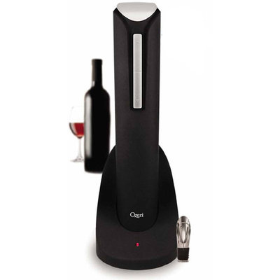 Ozeri OW04A Pro Electric Wine Bottle Opener in Black