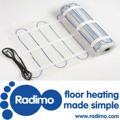 Radimo 110sqft Electric Floor Heating Mat, 240V