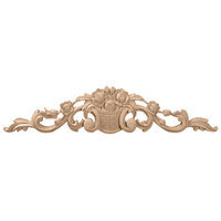 Ekena Millwork 36.5-in x 6.25-in Bradford Wood Applique