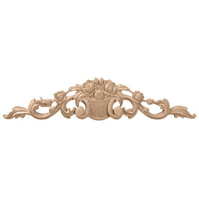 Ekena Millwork 36.5-in x 6.25-in Bradford Wood Applique