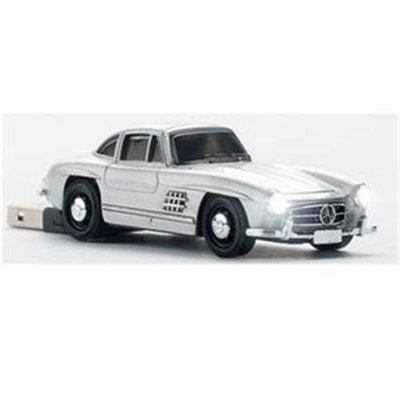 Totally Tablet CCS660387 Mercedes-Benz 300 SL Silver 4GB USB 2.0 Stick