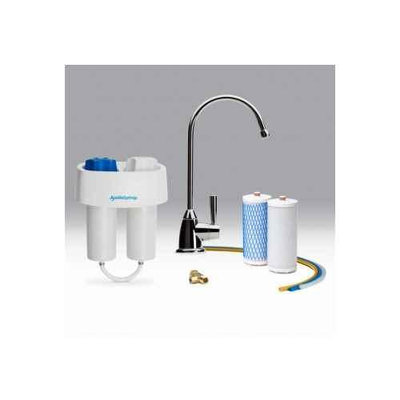 Austin Springs AS-DW-UC-CHR Under Counter Water Filter with Chrome Faucet