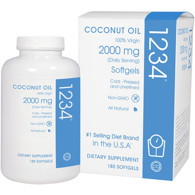 Creative BioScience - Coconut Oil 1234 2000 mg. - 180 Softgels