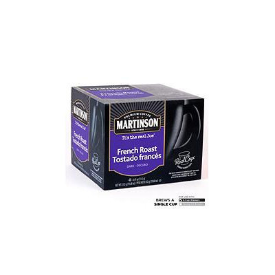 Mother Parkers Tea & Coffee Inc. Martinson Coffee French Roast Realcup (96 Count)