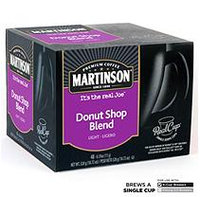 Mother Parkers Tea & Coffee Inc. Martinson Coffee Donut Shop Blend Realcup (96 Count)