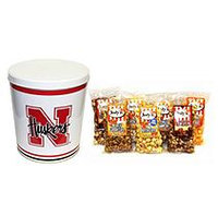 Jodys Popcorn University of Nebraska Popcorn Tin