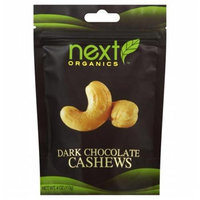 Next Organics Dark Chocolate Cashews - 4 oz