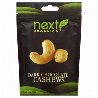 Next Organics Dark Chocolate Cashews - 4 oz