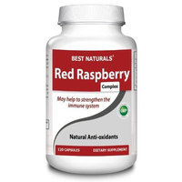 Best Naturals Red Raspberry Complex 800 mg, 120 Capsules
