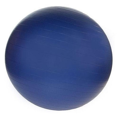 J/Fit Professional Grade 85cm Exercise Ball with Pump (Navy Blue)