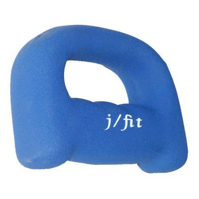 J/Fit Neoprene Grip Weight 3 lb - Blue