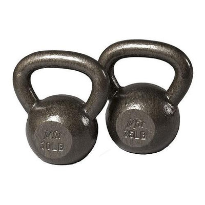 JFit Cast Iron Kettlebell 30-35 lb Set