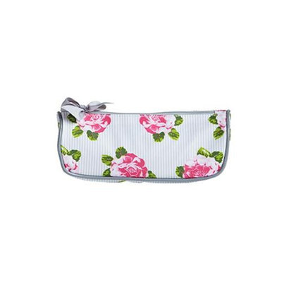 Jessie Steele 902-JS-251S Peony Stripe Brush Cosmetic Bag Pack Of 2