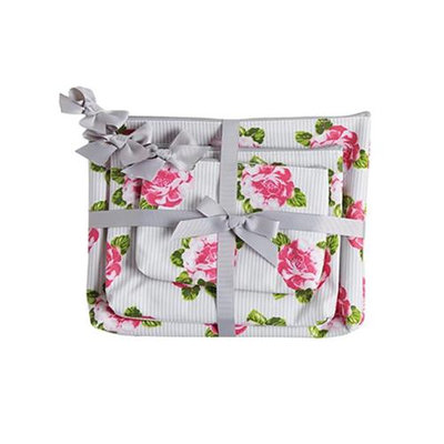 Jessie Steele 906-JS-251S Peony Stripe 3 Piece Gift Set Pack Of 2
