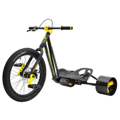 Bike Rassine HK-JR-WH Hillkicker Big Wheel Tricycle For Kids, 8 Year And Older - White