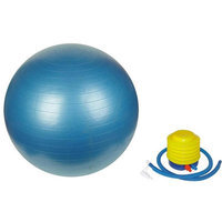 Sivan Health & Fitness 52cm Blue Yoga Stability Ball and Pump Bundle