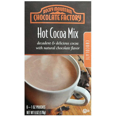 Rocky Mountain Chocolate Factory Chocolate Hot Cocoa Mix, 1 oz, 6 count