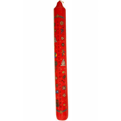 Alexander Taron German Advent Taper Candle Color: White