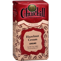 Churchill Coffee Company Hazelnut Cream Ground Coffee, 12 oz