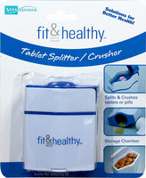 LGS Health Products - Patented Pill Splitter with Built-In Storage Container
