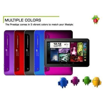 Visual Land ME-10Q-16GB-PNK Prestige Elite 10q 10in 16GB Syst Android 4.4 Qc Pink Google Play
