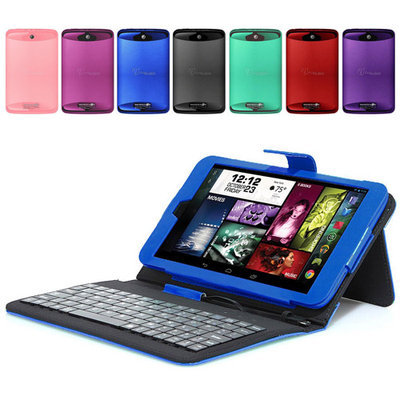 Visual Land 8IN TABLET 16GB KITKAT 4.4 IPS QC W/ BLACK KEYBOARD CASE