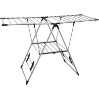 Greenway Indoor/Outdoor X-Large Stainless Steel Fold Away Laundry Rack - Greenway Home Products - GFR0501SS