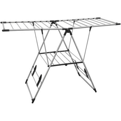 Greenway Indoor/Outdoor X-Large Stainless Steel Fold Away Laundry Rack - Greenway Home Products - GFR0501SS