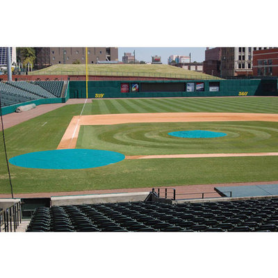 Trigon Sports International Inc Trigon Sports HD Full Infield Rain Cover Set Green Vinyl - Set of 5