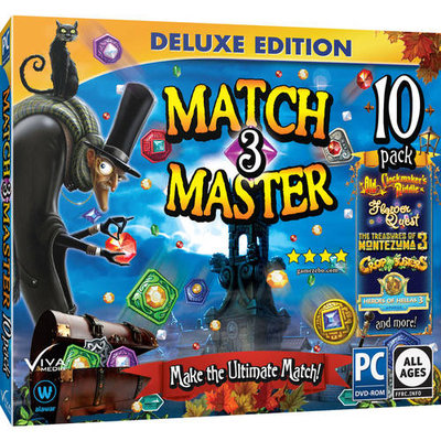 Encore Match-3 Master 10-Pack Jewel Case Jc