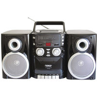 Naxa NPB426 Portable CD Player with AM/FM, Cassette Player/Recorder