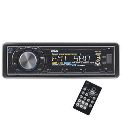 Naxa NCA601 Fold Down Detachable Am/fm/mp3/cd USB/sd Remote