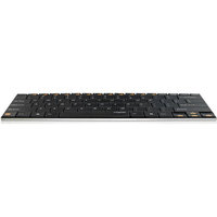 Shenzhen Rapoo Technology Co. 1028-04K76-800 Wireless Compact Ultra-slim Keyboard/bla