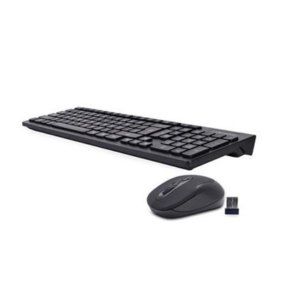 iMicro 104-Key 32 Ft Range Wireless Multimedia Keyboard and Optical Mouse Kit