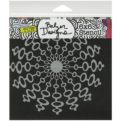 Crafters Workshop TCW6X6-401 Templates 6 in. x 6 in-Mix Tape