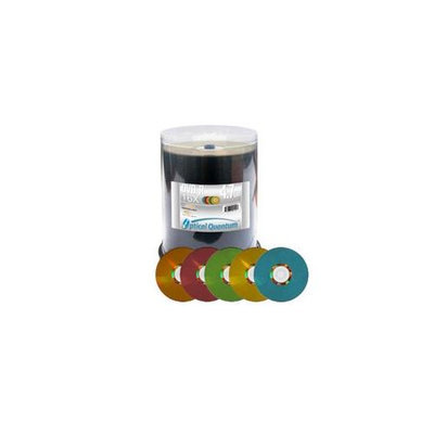 Vinpower Digital 4.7GB 16X DVD-R Color LightScribe 100 Packs Disc VPDMR16CRLS