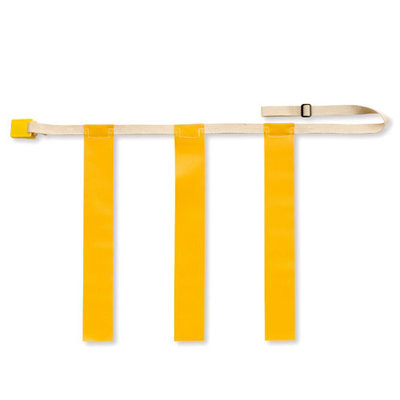 Bsn Triple Threat Flag Football Belts - Yellow (1 Dozen)