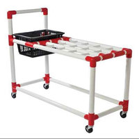 Bsn Racquet Cart with Basket