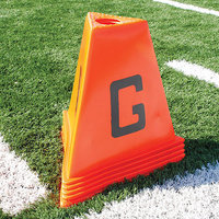 Poly Enterprises Poly Flag Football Sideline Marker Set (11 Pieces)