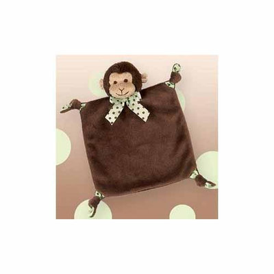 Plush Monkey Baby Blankie - Bearington Wee Giggles