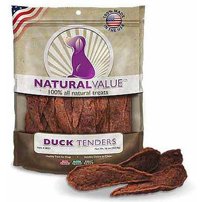 Loving Pets Natural Value Soft Chew Duck Tenders 16oz
