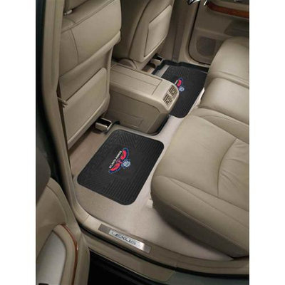 Fan Mats FANMATS 12364 NBA - Atlanta Hawks Backseat Utility Mats 2 Pack